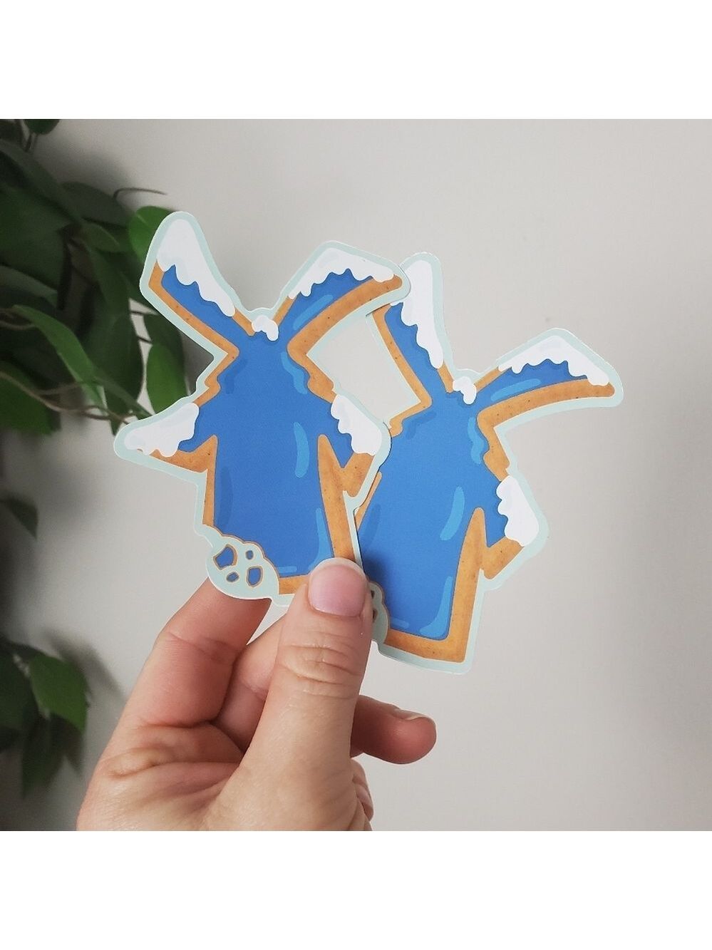Dutch Bros Snow Windmill Holiday 2024 Sticker NEW